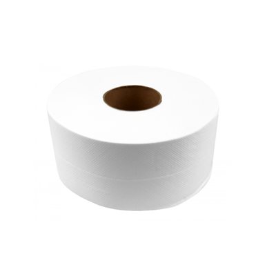 Papier hygiénique 2 plis Mini Jumbo 2'' 3 / 8 , 12 rouleaux de 650'  Papier hygiénique 2 plis Mini Jumbo 2'' 3 / 8 , 12 rouleaux de 650'