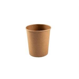 Contenant en carton rond kraft 32oz 500 / cs 