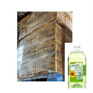 Nettoyant tout usage GREEN WORKS 78 caisses